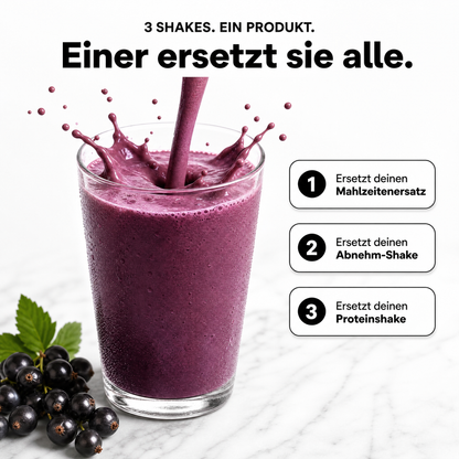 Abnehm-Shake Schwarze Johannisbeere
