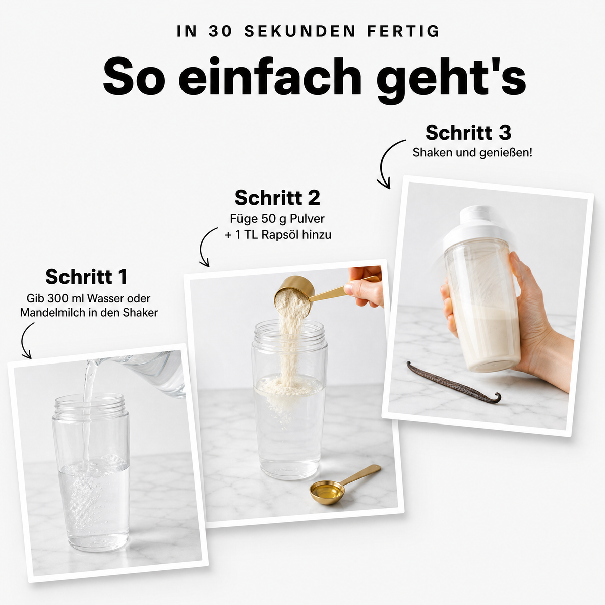 Abnehm-Shake Vanille